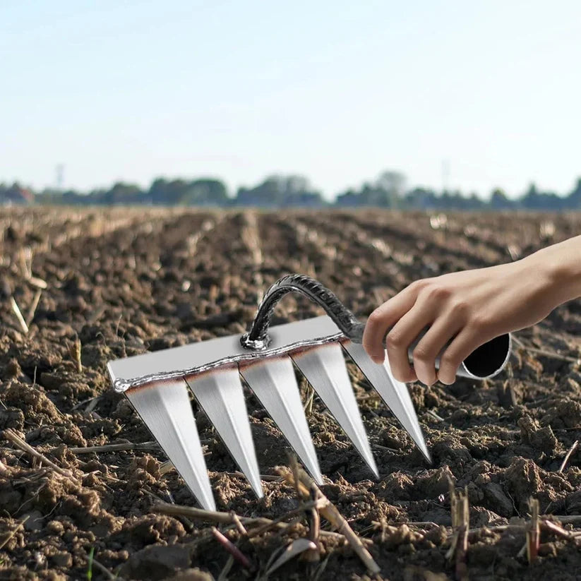 5 Teeth Carbon Steel Weeding Tool🌱