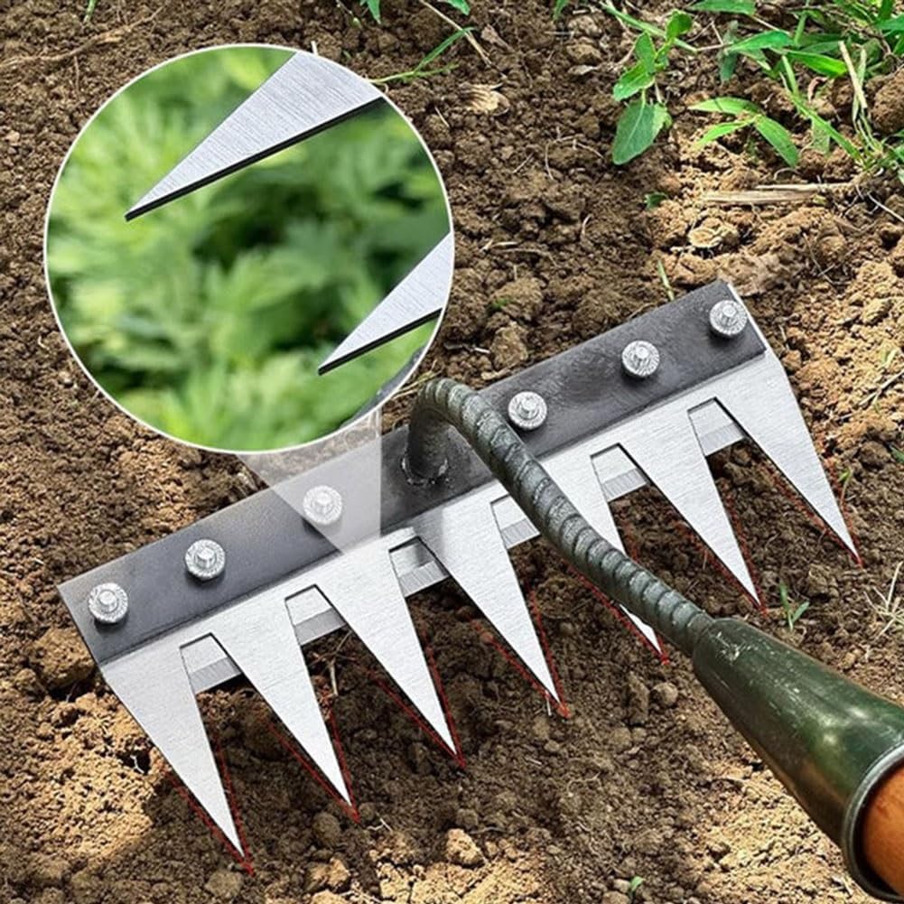 5 Teeth Carbon Steel Weeding Tool🌱